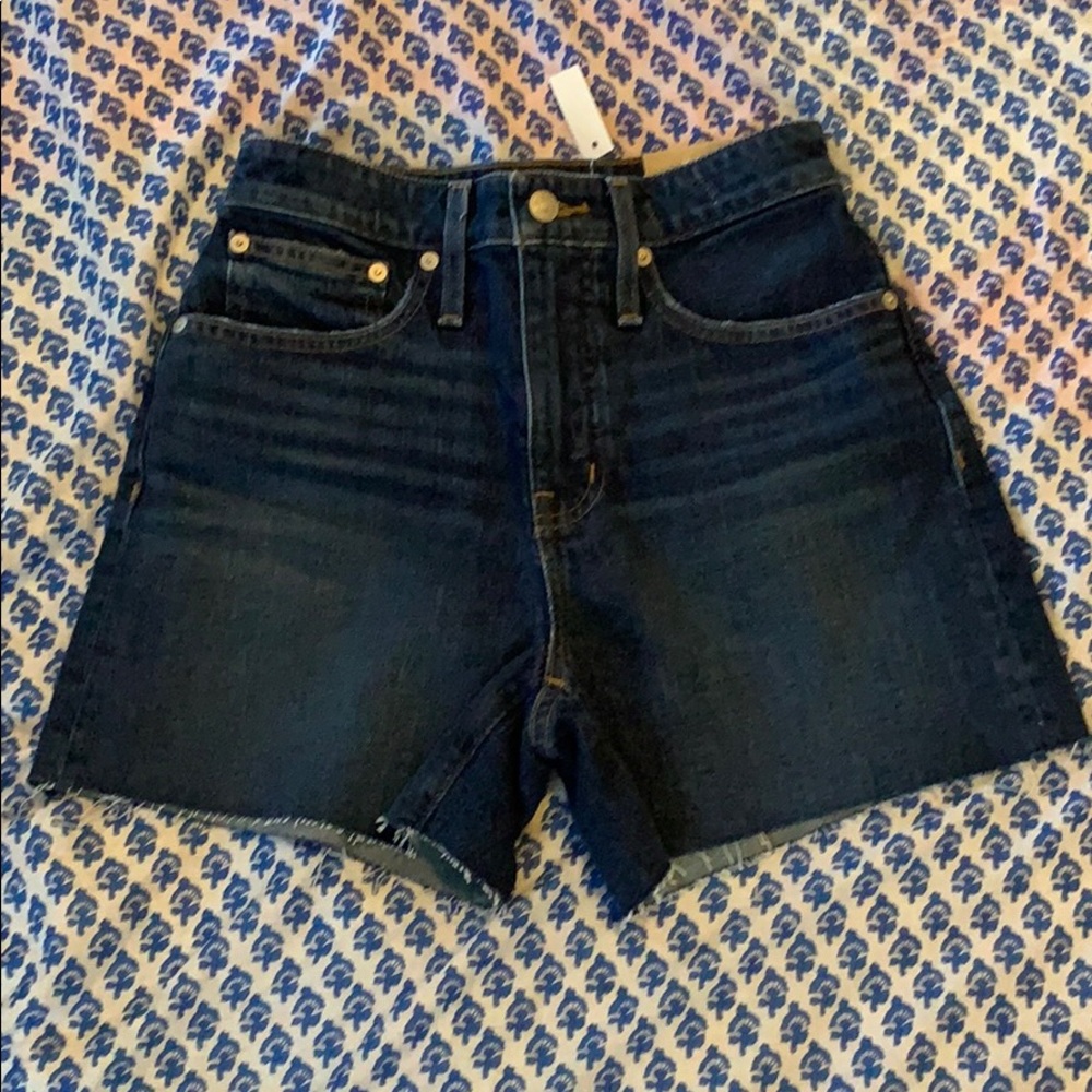 NWT! Madewell curvy high rise shorts